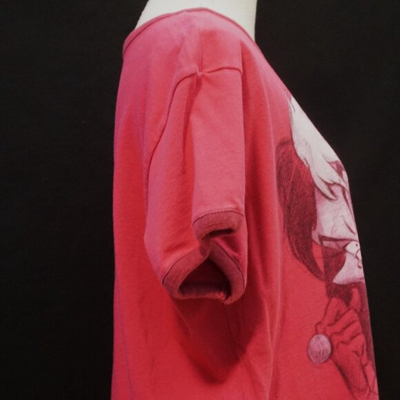 Disney Studio Collection Vintage Cruella Pink Graphic Tee Women’s XL - Picture 4 of 8